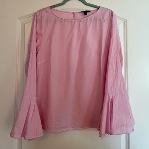 Banana Republic Pink & White Top